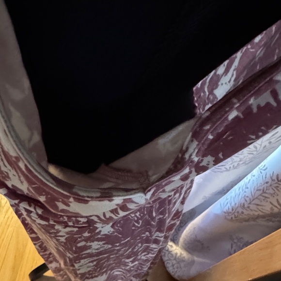 Amour Vert Floral Maxi Dress in Burgundy and Cream - Picture 5 of 9